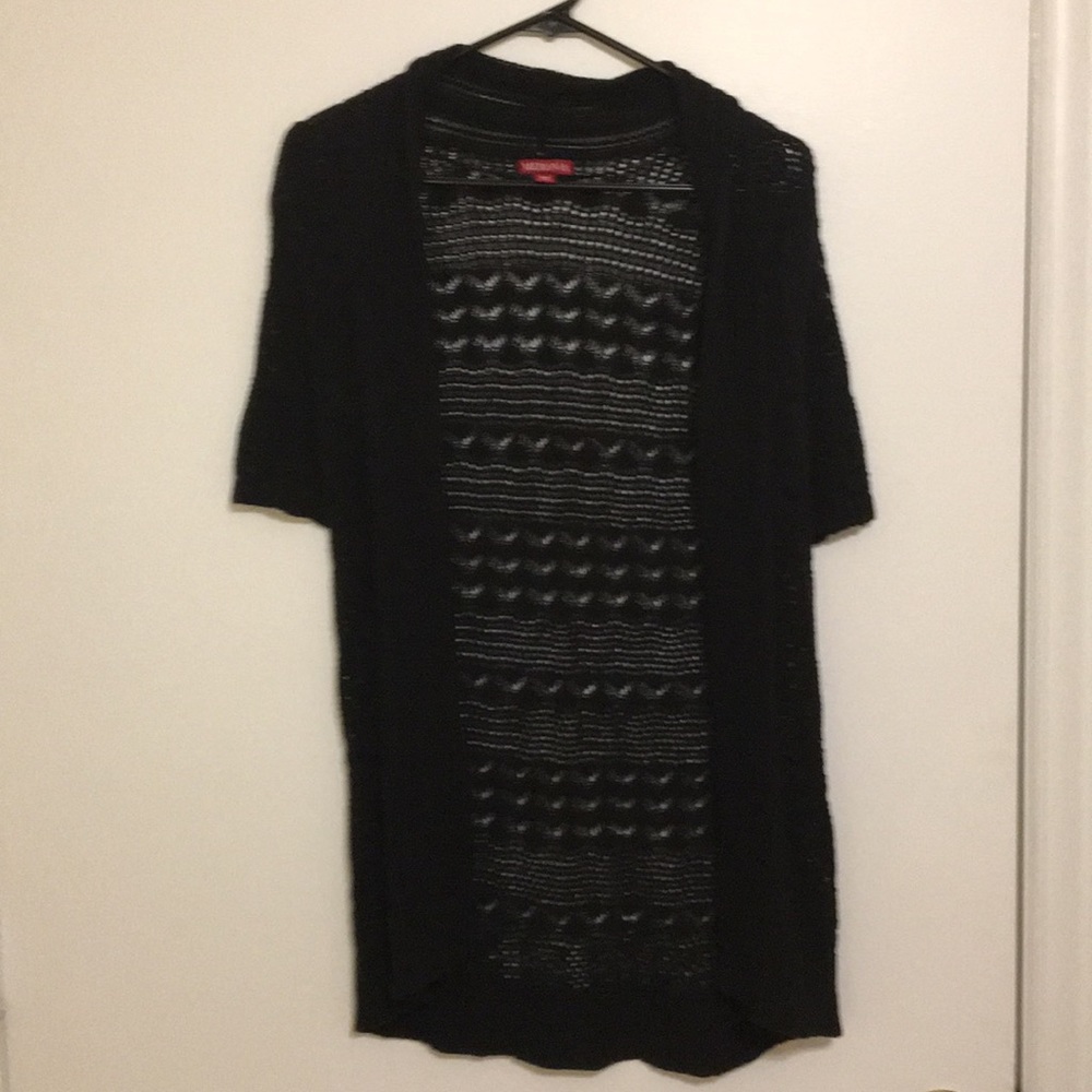 Knit Short-Sleeve cardigan